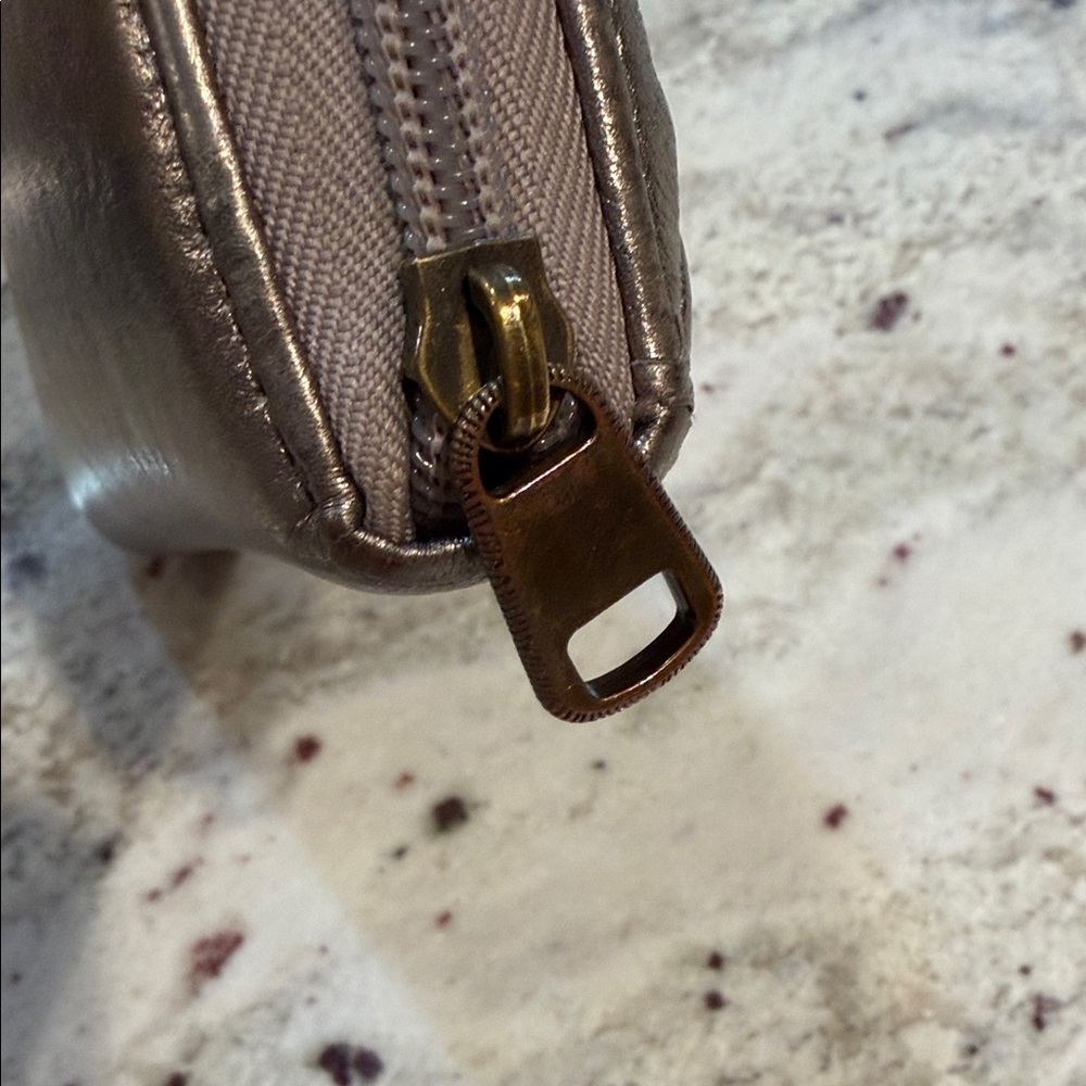 The Sak Metallic Silver Wristlet- NWOT - Picture 8 of 12